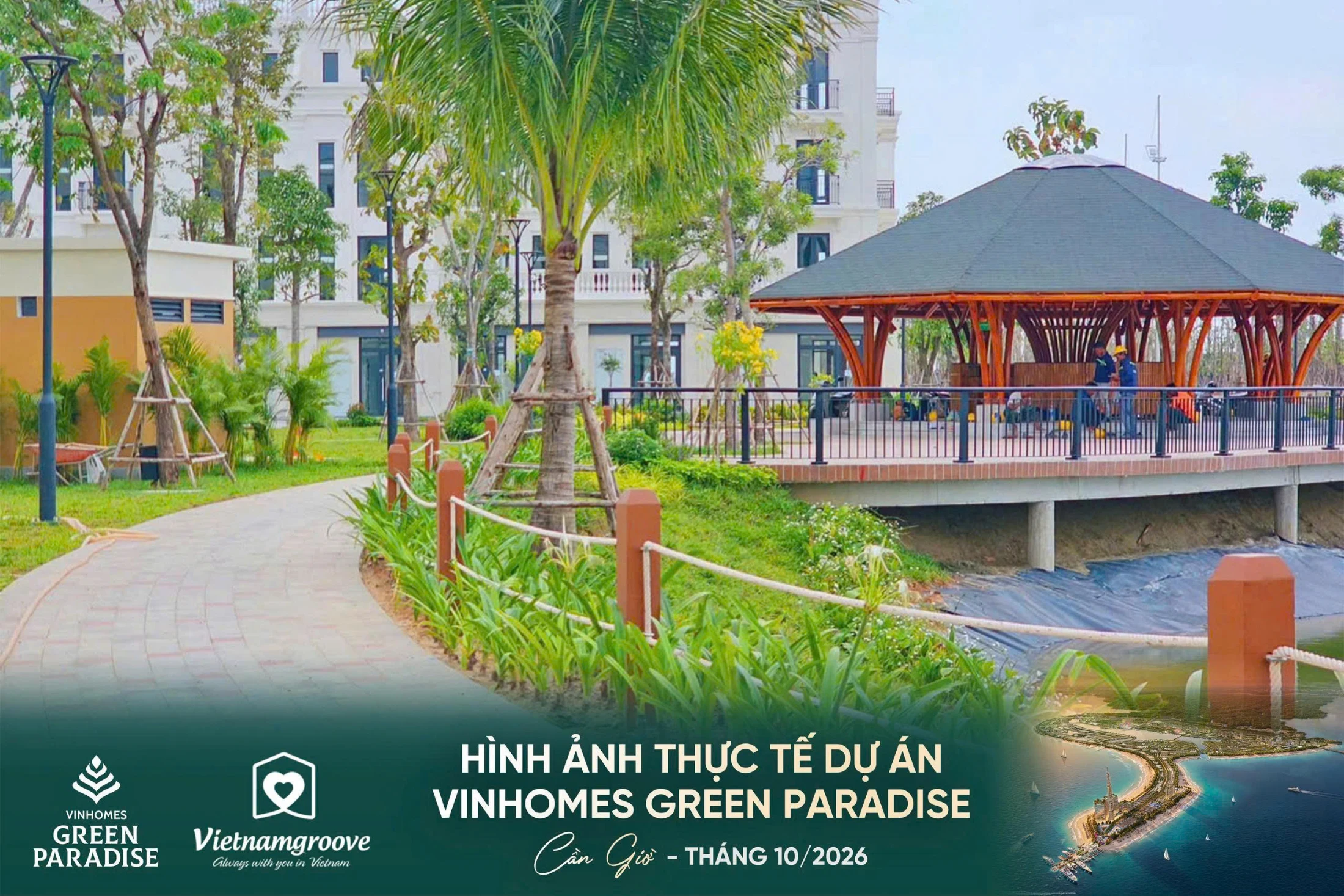 🌊 VINHOMES GREEN PARADISE – DIỆN MẠO SIÊU ĐÔ THỊ BIỂN CUỐI THÁNG 10/2026! 🚀