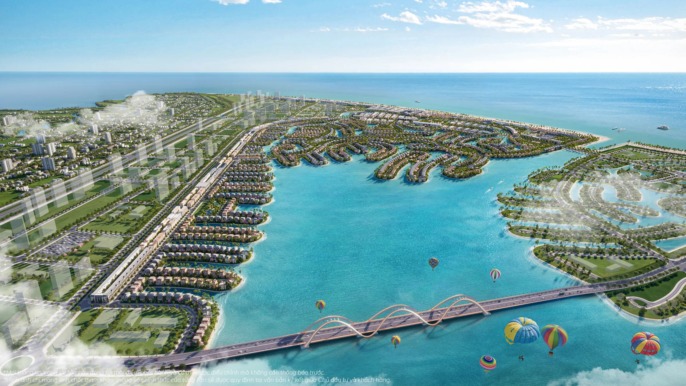 Phối cảnh khu Vịnh Ngọc, Vinhomes Green Paradise