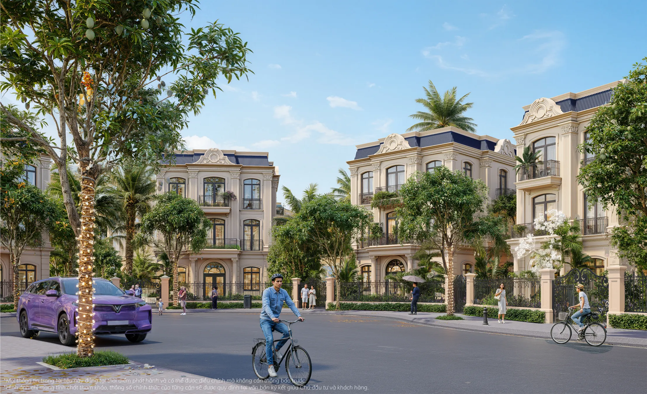 Phối cảnh biệt thự Vịnh Tiên